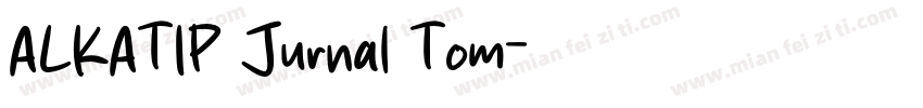 ALKATIP Jurnal Tom字体转换